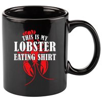 This is My Lobster Eating Lobster  11oz C Handle Ceramic Mug