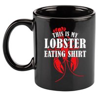 This is My Lobster Eating Lobster  11oz C Handle Ceramic Mug