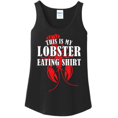 This is My Lobster Eating Lobster  Ladies Essential Tank