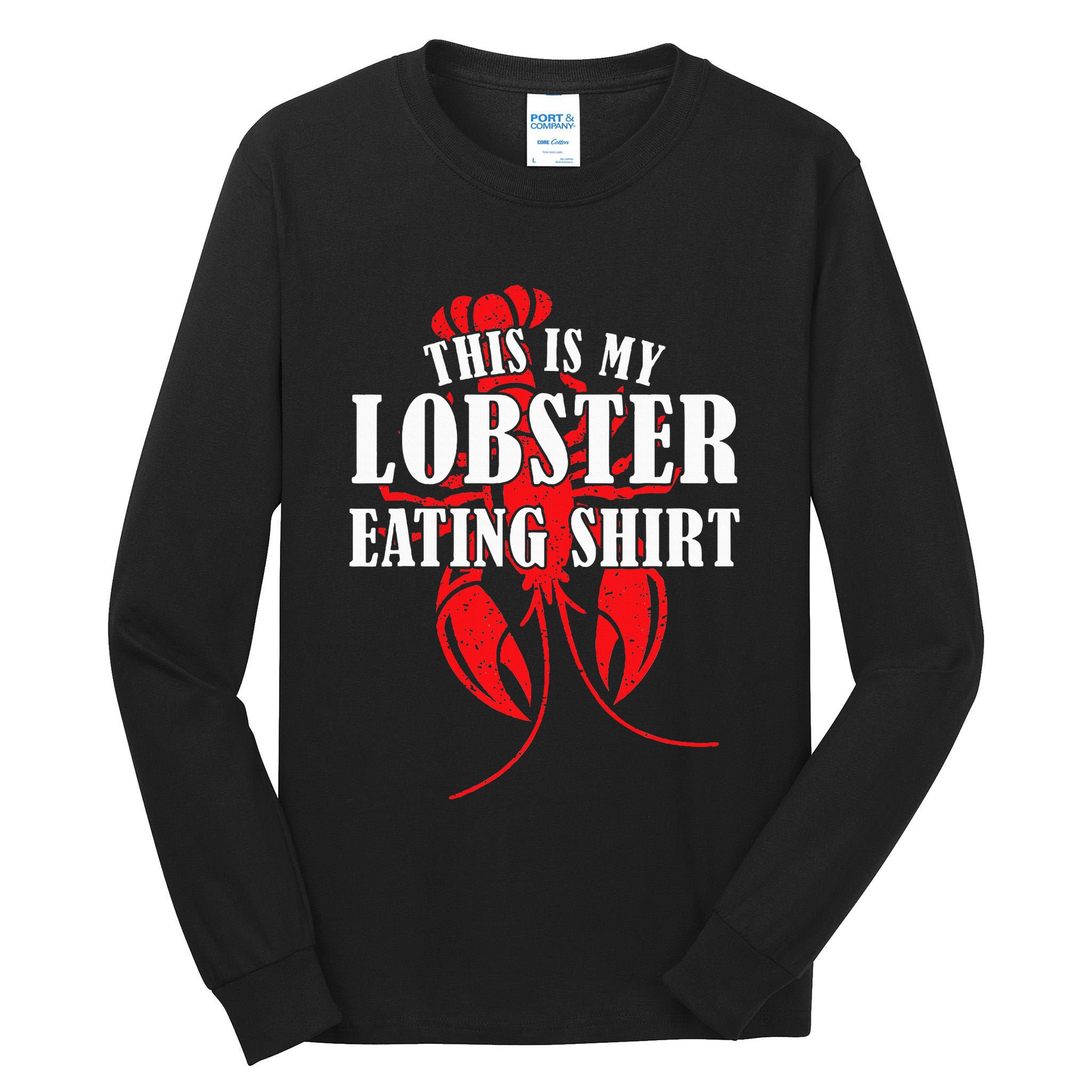 This is My Lobster Eating Lobster  Tall Long Sleeve T-Shirt