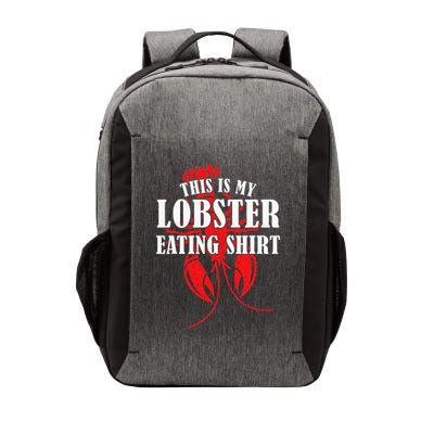 This is My Lobster Eating Lobster  Vector Backpack