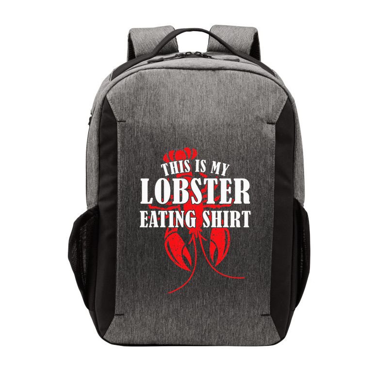 This is My Lobster Eating Lobster  Vector Backpack