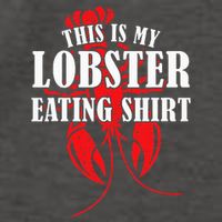 This is My Lobster Eating Lobster  Vector Backpack