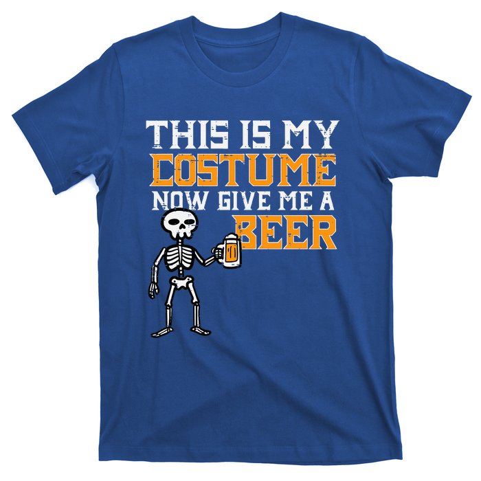 This Is My Costume Funny Skeleton Halloween Dad T-Shirt