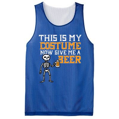 This Is My Costume Funny Skeleton Halloween Dad Mesh Reversible Basketball Jersey Tank