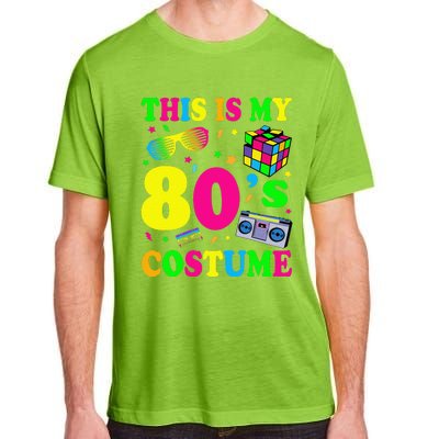 This Is My 80s Costume Fancy Dress Party Idea Halloween Adult ChromaSoft Performance T-Shirt