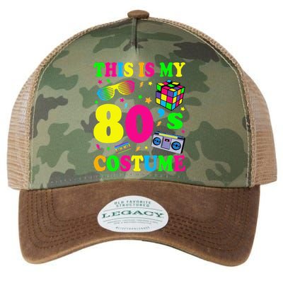 This Is My 80s Costume Fancy Dress Party Idea Halloween Legacy Tie Dye Trucker Hat