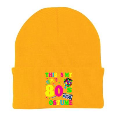 This Is My 80s Costume Fancy Dress Party Idea Halloween Knit Cap Winter Beanie