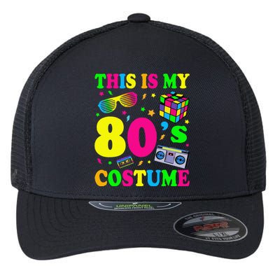 This Is My 80s Costume Fancy Dress Party Idea Halloween Flexfit Unipanel Trucker Cap