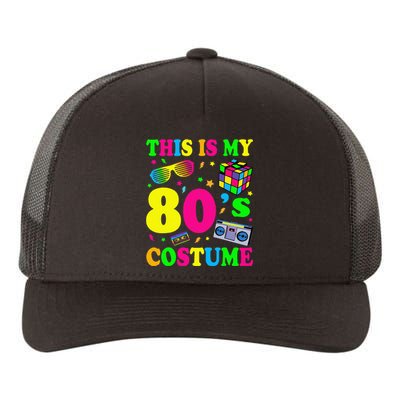 This Is My 80s Costume Fancy Dress Party Idea Halloween Yupoong Adult 5-Panel Trucker Hat