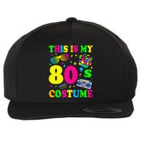 This Is My 80s Costume Fancy Dress Party Idea Halloween Wool Snapback Cap