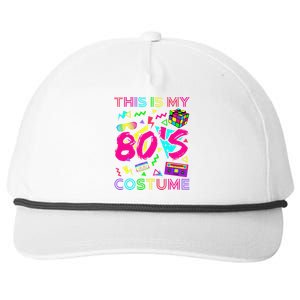 This Is My 80s Costume 1980s Party 80S Snapback Five-Panel Rope Hat