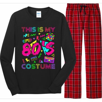 This Is My 80s Costume 1980s Party 80S Long Sleeve Pajama Set