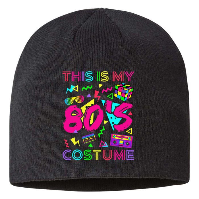 This Is My 80s Costume 1980s Party 80S Sustainable Beanie