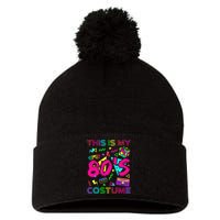 This Is My 80s Costume 1980s Party 80S Pom Pom 12in Knit Beanie