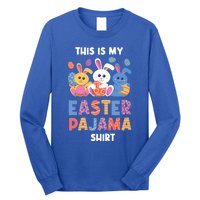 This Is My Easter Pajama Gift Easter Eggs Gift Long Sleeve Shirt