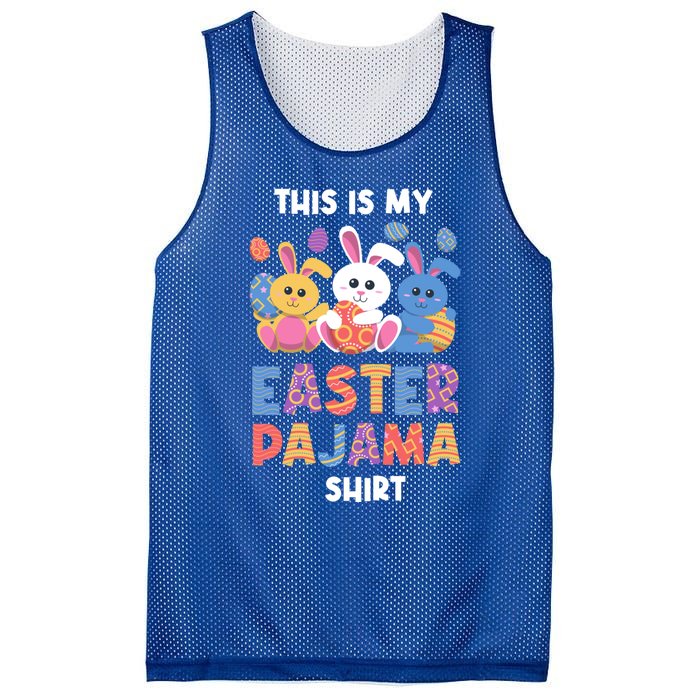 This Is My Easter Pajama Gift Easter Eggs Gift Mesh Reversible Basketball Jersey Tank