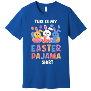 This Is My Easter Pajama Gift Easter Eggs Gift Premium T-Shirt