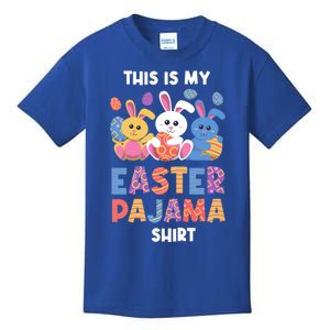 This Is My Easter Pajama Gift Easter Eggs Gift Kids T-Shirt