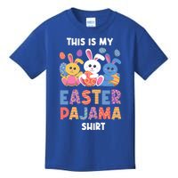 This Is My Easter Pajama Gift Easter Eggs Gift Kids T-Shirt