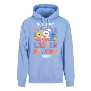 This Is My Easter Pajama Gift Easter Eggs Gift Unisex Surf Hoodie