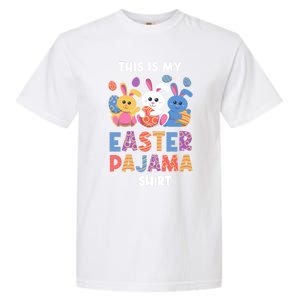 This Is My Easter Pajama Gift Easter Eggs Gift Garment-Dyed Heavyweight T-Shirt