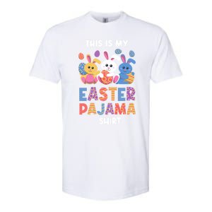 This Is My Easter Pajama Gift Easter Eggs Gift Softstyle CVC T-Shirt