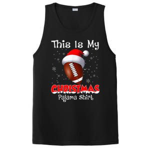 This Is My Christmas Pajama Gift For Football PosiCharge Competitor Tank