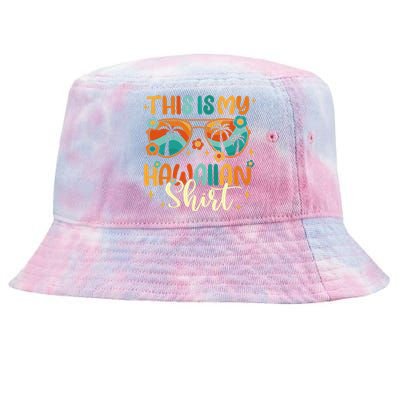 This Is My Hawaiian Summer Vacation Tie-Dyed Bucket Hat