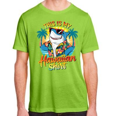 This Is My Hawaiian Tropical Luau Costume Party Hawaii Adult ChromaSoft Performance T-Shirt