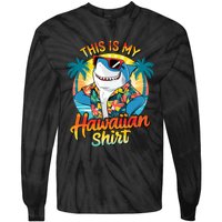 This Is My Hawaiian Tropical Luau Costume Party Hawaii Tie-Dye Long Sleeve Shirt