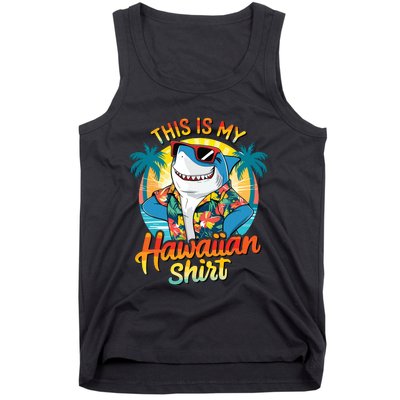 This Is My Hawaiian Tropical Luau Costume Party Hawaii Tank Top