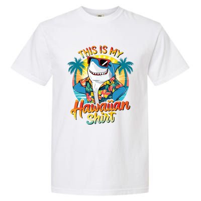 This Is My Hawaiian Tropical Luau Costume Party Hawaii Garment-Dyed Heavyweight T-Shirt