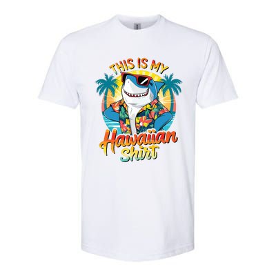 This Is My Hawaiian Tropical Luau Costume Party Hawaii Softstyle CVC T-Shirt