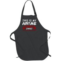 This is my Anime Watching Anime Merchandise Waifu Gift  Full-Length Apron With Pockets