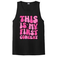 This Is My First Concert Music Event Retro Groovy Girl PosiCharge Competitor Tank