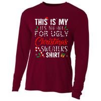 This Is My ItS Too Hot For Ugly Christmas Sweaters Cooling Performance Long Sleeve Crew