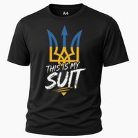 This Is My Suit IM Not Playing Cards Tramp Zelensky Ukraine Cooling Performance Crew T-Shirt
