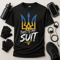 This Is My Suit IM Not Playing Cards Tramp Zelensky Ukraine Cooling Performance Crew T-Shirt