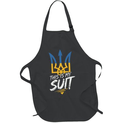 This Is My Suit IM Not Playing Cards Tramp Zelensky Ukraine Apron