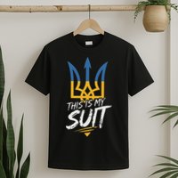 This Is My Suit IM Not Playing Cards Tramp Zelensky Ukraine T-Shirt