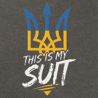 This Is My Suit IM Not Playing Cards Tramp Zelensky Ukraine Cotton Canvas Backpack