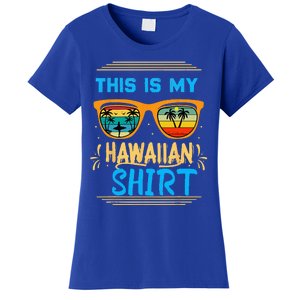 This Is My Hawaiian Tropical Luau Costume Party Hawaii Women's T-Shirt