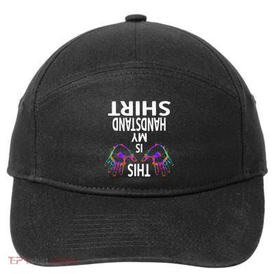 This Is My Handstand Gymnastics Gymnastics Training 7-Panel Snapback Hat