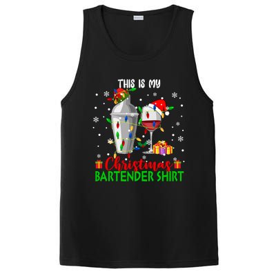 This Is My Xmas Bartender Cool Gift Santa Bartender Tools Gift PosiCharge Competitor Tank