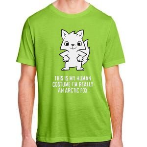 This Is My Human Costume IM Really An Arctic Fox Adult ChromaSoft Performance T-Shirt