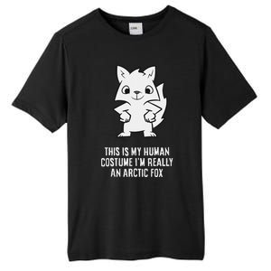 This Is My Human Costume IM Really An Arctic Fox Tall Fusion ChromaSoft Performance T-Shirt