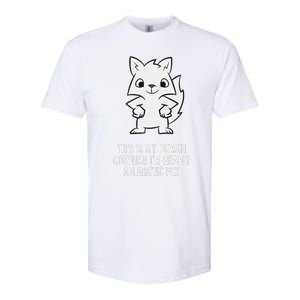 This Is My Human Costume IM Really An Arctic Fox Softstyle CVC T-Shirt