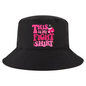 This Is My Fight Breast Cancer Ribbon Support Cool Comfort Performance Bucket Hat