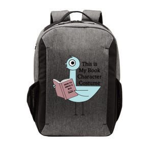 This Is My Book Character Costume Funny Pigeon Reading Vector Backpack